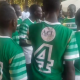 Bwake Boys huddle after winning KSSSA National 7s title. PHOTO/Screengrab