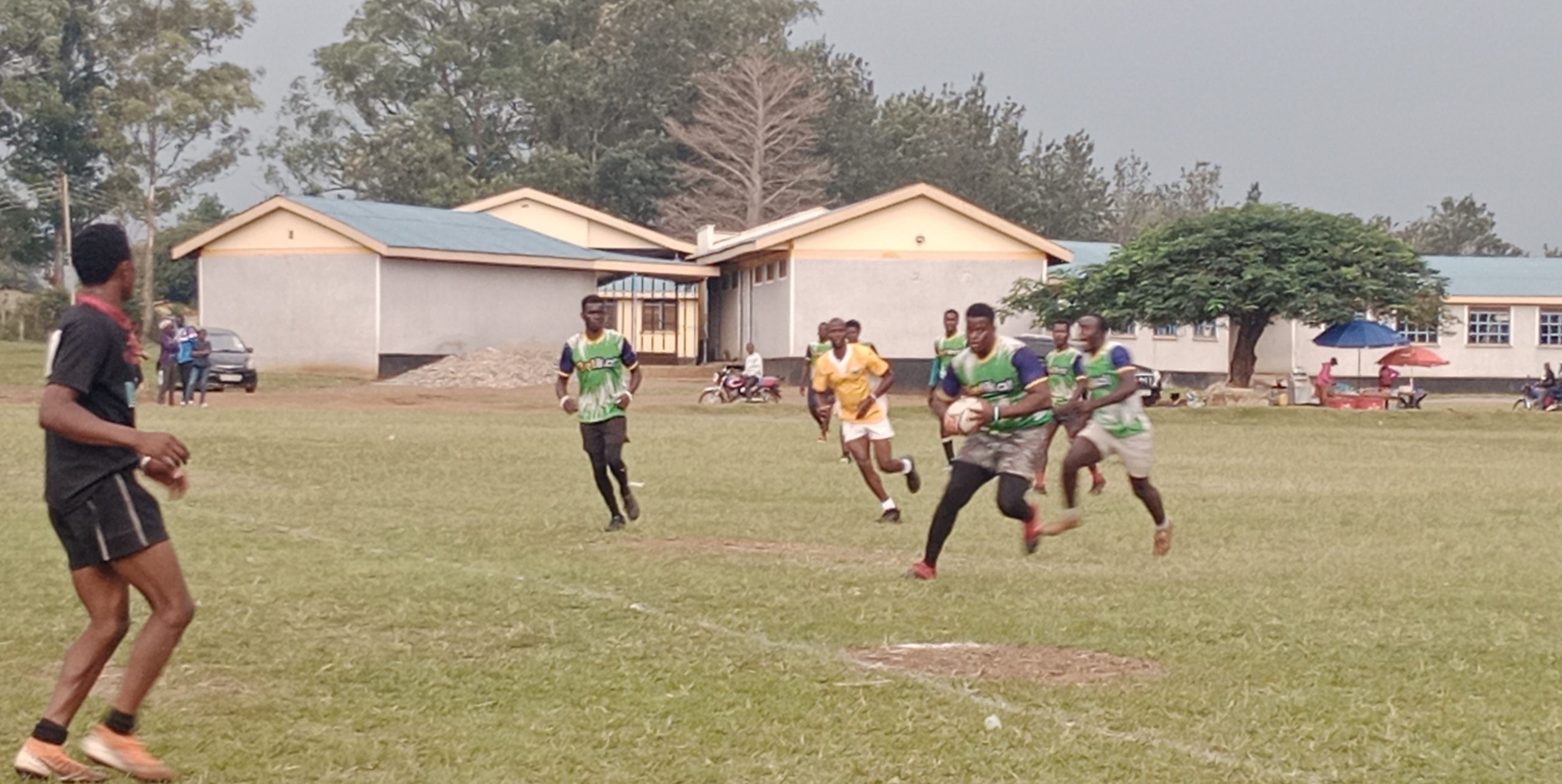 Action at the BingwaFest 10s in Mumias. PHOTO/Mahlon Lichuma