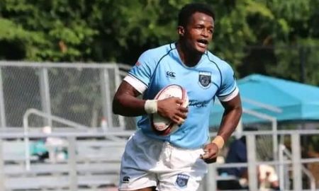 Harold Anduvate in action for Old Blue RFC. PHOTO/Harold Anduvate