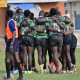 KOBs players huddle in past match. PHOTO/@KobsrugbyUg/X