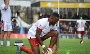 Darwin Mukidza prepares for a conversion. PHOTO/Mahlons Lichuma