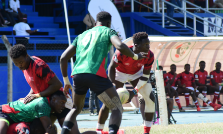 Brian Ondego releases the ball in Safari 7S. PHOTO/Mahlon Lichuma