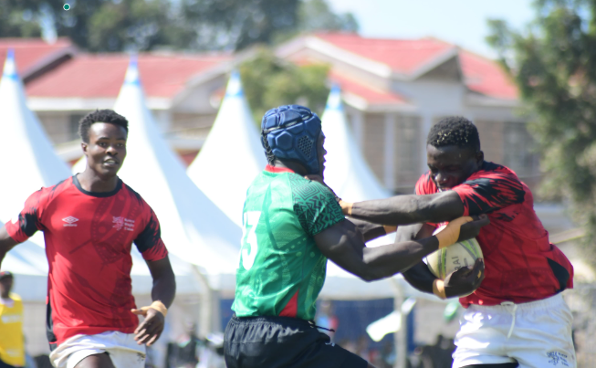 Festus Shiasi and Denis Abukuse contest in Safari 7S. PHOTO/Mahlon Lichuma