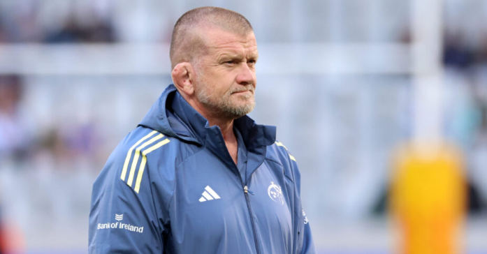 Head Coach Graham Rowntree departs Munster Rugby by mutual agreement. PHOTO/ Inpho