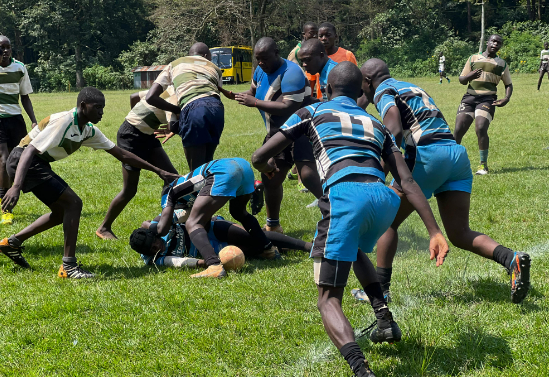 Kakamega School and Koyonzo in action. PHOTO/Brian Mwenje