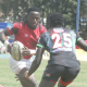 Amon Wamalwa in action for Kenya Morans in the 2024 Safari 7s. PHOTO/Mahlon Lichuma