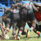 Kenya Harlequin Lucky Dewald with a scrum pick at the Safari 7s. PHOTO/Mahlon Lichuma