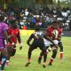 Andy Cole Omollo in action for Kenya Simbas against Uganda in Elgon. PHOTO/Malhon Lichuma