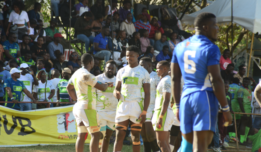 KCB Rugby in past Impala Floodlit match. PHOTO/Scrummage Africa