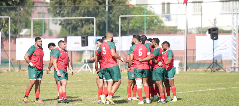 Morocco Rugby team. PHOTO/Rugby Afrique