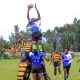 Kisii RFC vs Kisii polytechnic lineout: Photo by Zapper Images