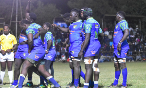 Menengai Oilers playters during the 2024 Impala Floodlit. PHOTO/Menengai Oilers/Alex Njue