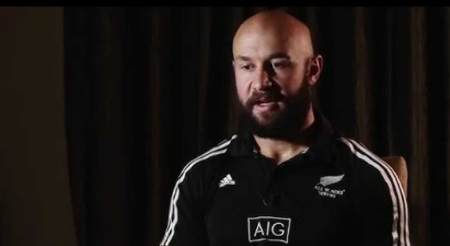 DJ Forbes in a past interview with All Blacks TV. PHOTO/All Blacks