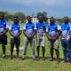 Kisumu RFC new signings pose for photo. PHOTO/ Kisumu RFC