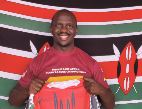 Tony Khadambi in a past Rugby League. He is set to move to Uganda Rugby Championship. pHOTO/Khadambi