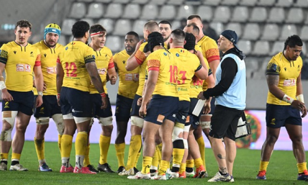 Romania in a paast match. PHOTO/Rugby Europe