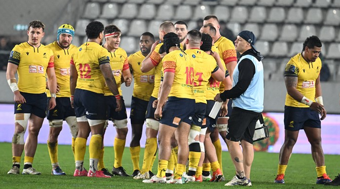 Romania in a paast match. PHOTO/Rugby Europe