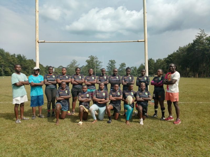 Kabras Kabbies in a new kits. PHOTO/Kabras RFC