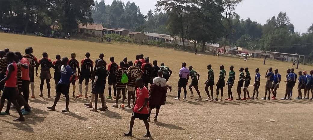 Musingu School line up for a Kakamega County 15s match. PHOTO/ Fadi Ornaments/ FB