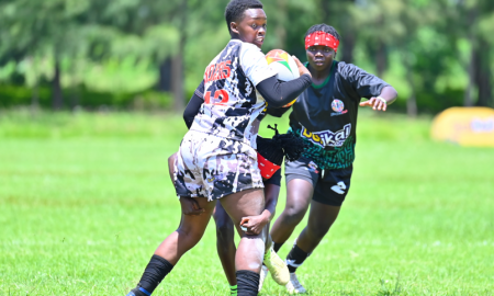 Action pitting Kinale and Roars at Bingwa Fest Grand Finale. PHOTO/Betika