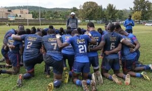 Menengai Oilers prayer session. PHOTO/Menengai Oilers