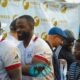 John-Allan Namu during a closing ceremony of the Legends Cup. PHOTO/Mahlon Lichuma