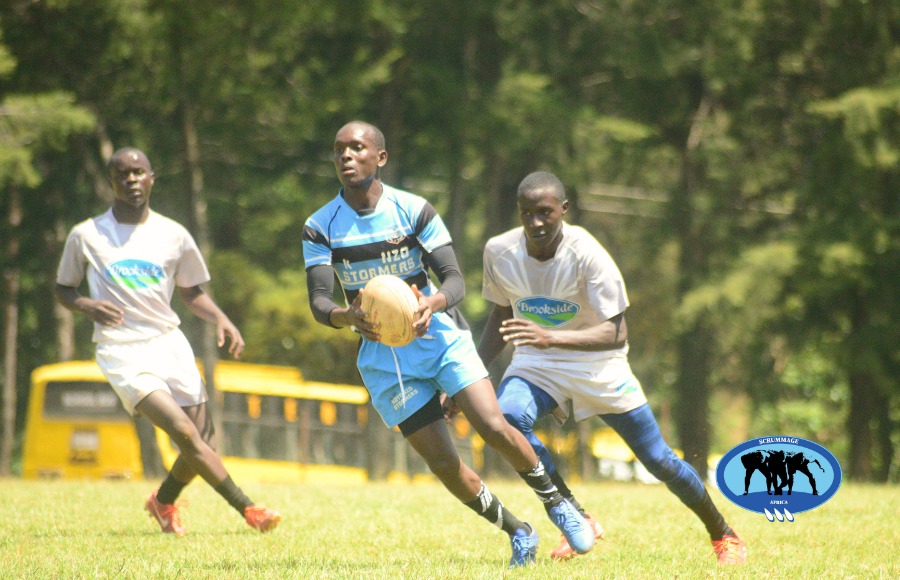 Koyonzo A in action against St Antony. PHOTO/Dave Mwaura
