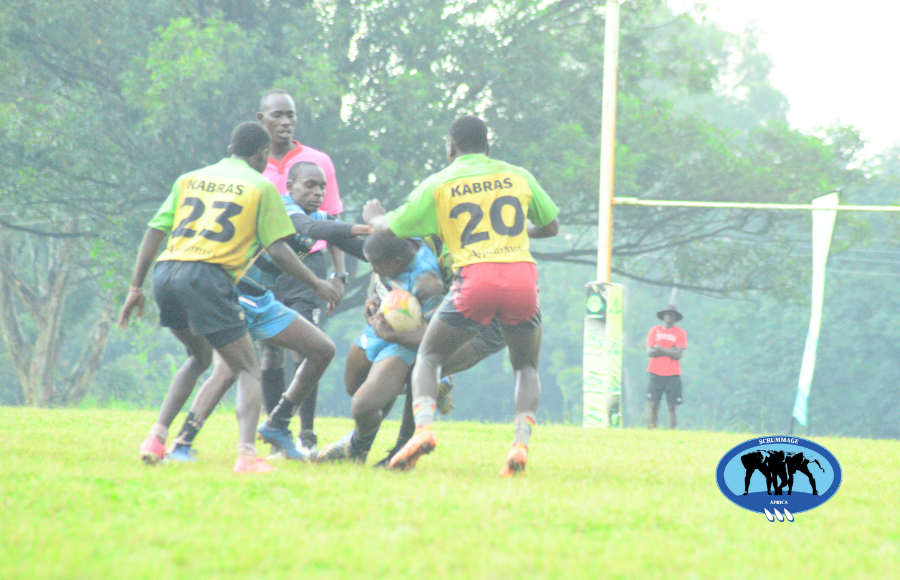 Koyonzo High School in battle against Kabras U19 in Scrummage Katch 7s. PHOTO/Dave Mwaura