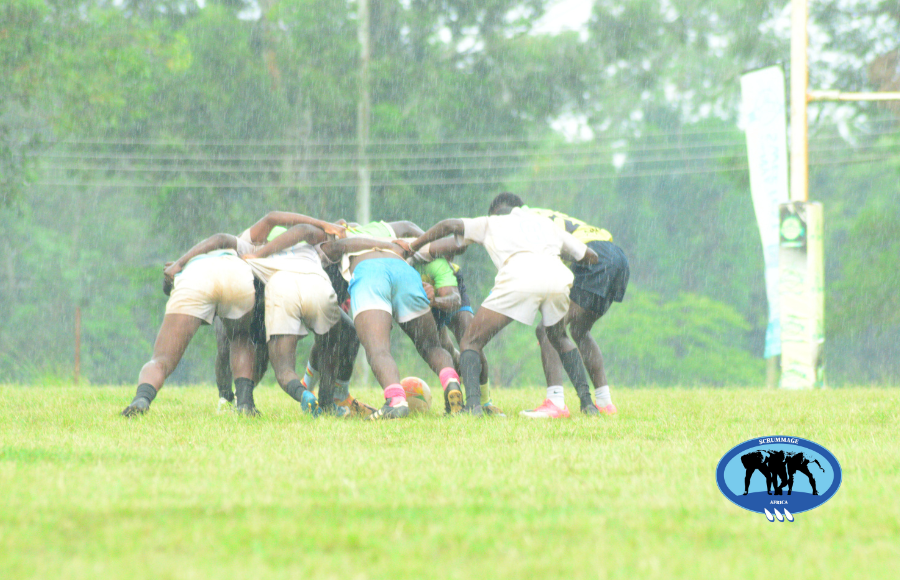 Kabras RFC u19 squad playing St Anthony B. PHOTO/Dave Mwaura
