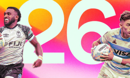 Marcos Moneta and Joji Nasova have been named in the SVNS Dream Team. PHOTO/World Rugby