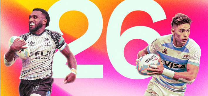 Marcos Moneta and Joji Nasova have been named in the SVNS Dream Team. PHOTO/World Rugby