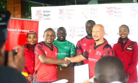 Kenya Simbas sponsorship unveiling. PHOTO/Scrummage Africa