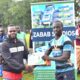 Scrummage Katch 7s Top Try Scorer – Eric Mbakaya (Koyonzo) pose for a photo. PHOTO/ Vinnie Creations for Scrummage
