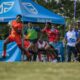 Strathmore Leos in action against Mongers at Kampala 7s. PHOTO/KAMPALA 7S/X