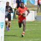 Floyd Wabwire in action for Kenya Morans at the Rugby Africa Men's 7s. PHOTO/Rugby Afrique/FB