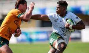 Junior Springboks in action vs Australia.PHOTO/Springboks