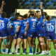 Kevin Wekesa's HYDERABAD HEROES huddle in a Rugby Premier League. PHOTO/HYDERABAD HEROES