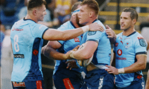 Bulls celebrate after winning over Sharks. PHOTO/Bulls/Facebook