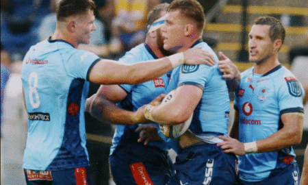 Bulls celebrate after winning over Sharks. PHOTO/Bulls/Facebook
