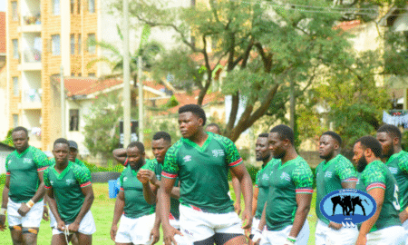 Kenya Simbas players in a past training schedule. PHOTO/Scrummage Africa
