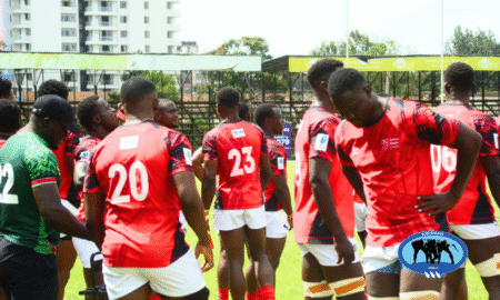 Kenya Simbas players in a training session. PHOTO/Scrummage Africa