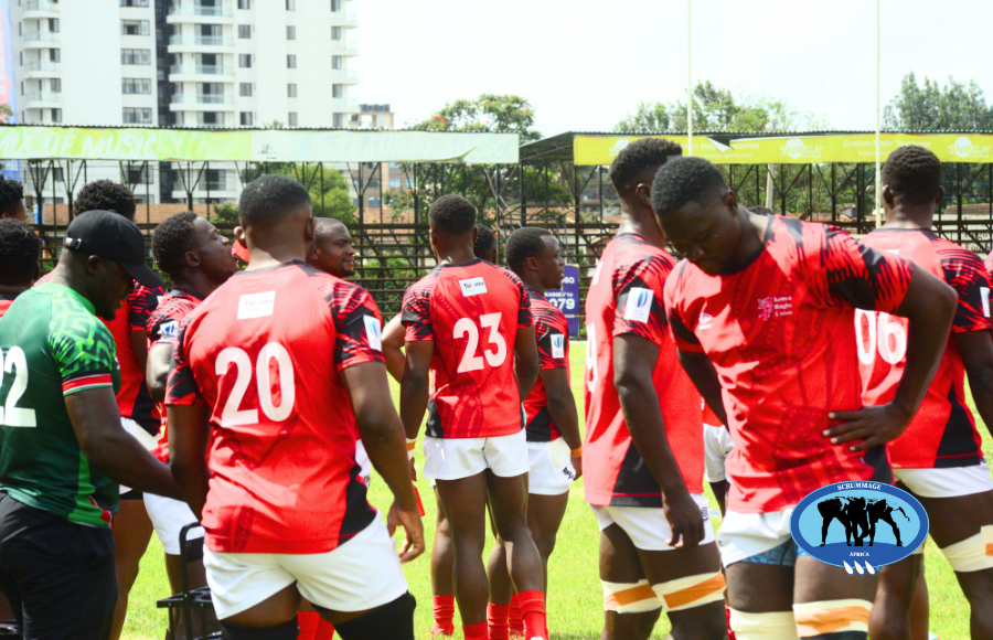 Kenya Simbas players in a training session. PHOTO/Scrummage Africa