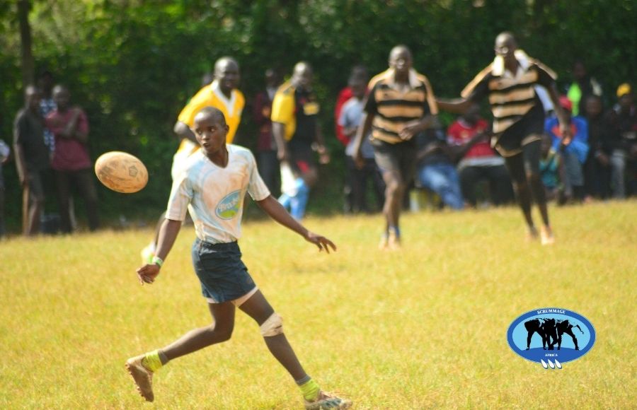 Vihiga Boys winger in action at the 2025 Vihiga County 7s at Chavakali. PHOTO/Scrummage
