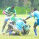 Bwake boys in action against Laiser Hill School. PHOTO/Purity Kemunto