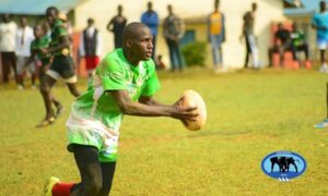 St Peters Mumias playmaker in action. PHOTO/Scrummage Africa