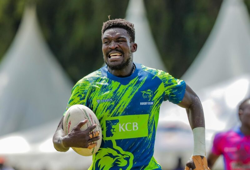 George Ooro in action for KCB at 2025 Driftwood 7s. PHOTO kcb rugby/FGacebook