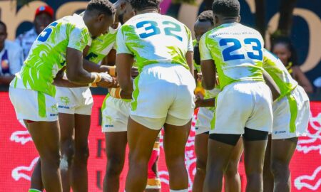 KCB Rugby 7s hurdle during the 2025 Driftwood 7s.PHOTO/KCB Rugby FB