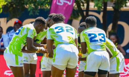 KCB Rugby 7s hurdle during the 2025 Driftwood 7s.PHOTO/KCB Rugby FB