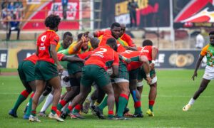 Senegal 7s in action against Ivory Coast at Rugby Africa Cup.PHOTO/Senegal Rugby/FB