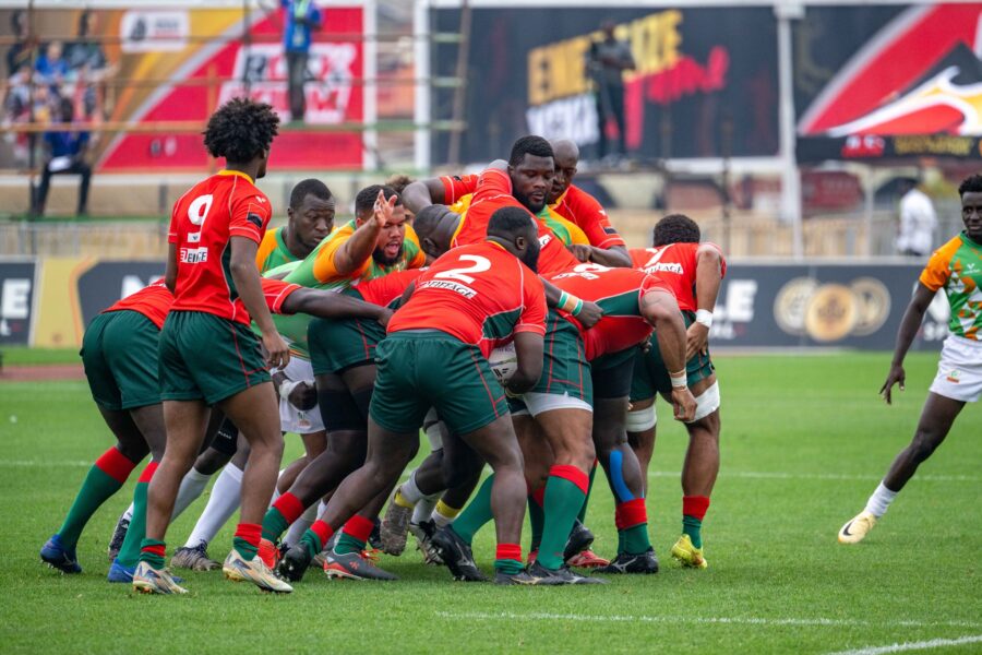 Senegal 7s in action against Ivory Coast at Rugby Africa Cup.PHOTO/Senegal Rugby/FB